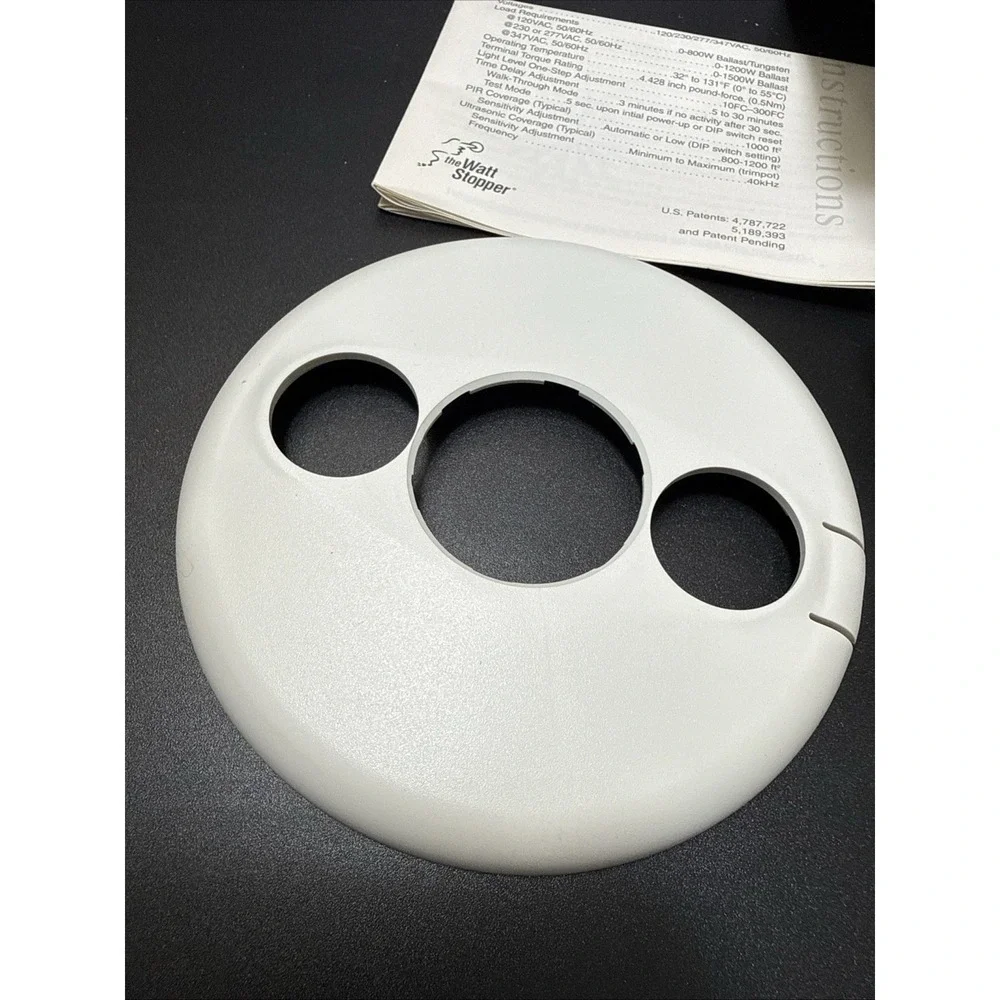 Wattstopper DT-355 Dual Tech Ceiling Occupancy PIR Ultrasonic Sensor 120-347V